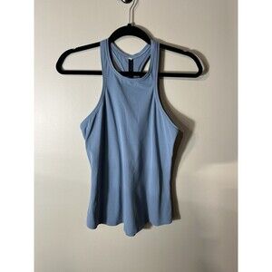 Lululemon Athletic Yoga Performance Gray Razorback Tank Top Shirt No Tag Small
